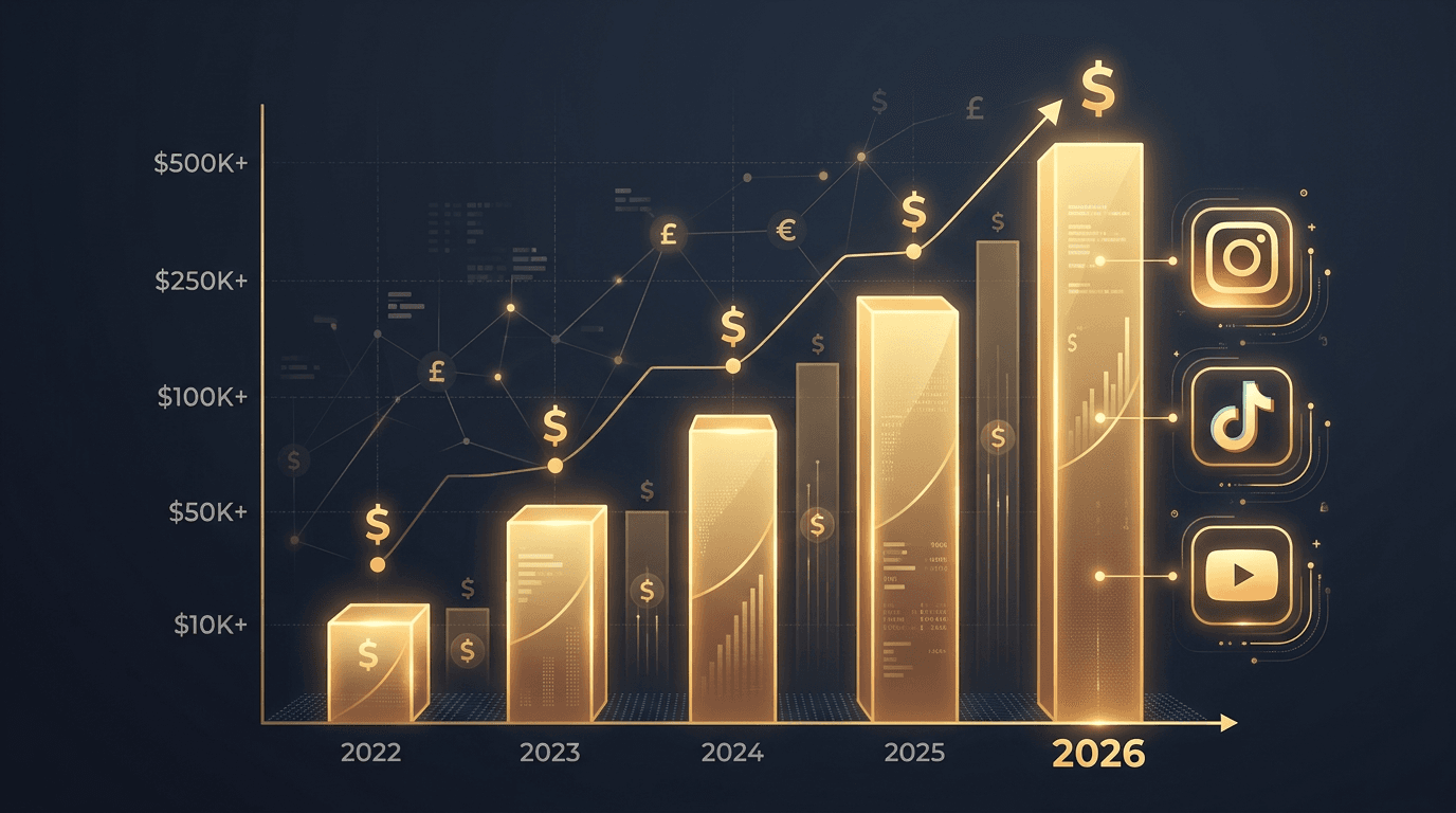 How Much Do Influencers Make in 2026? Real Income Data by Platform