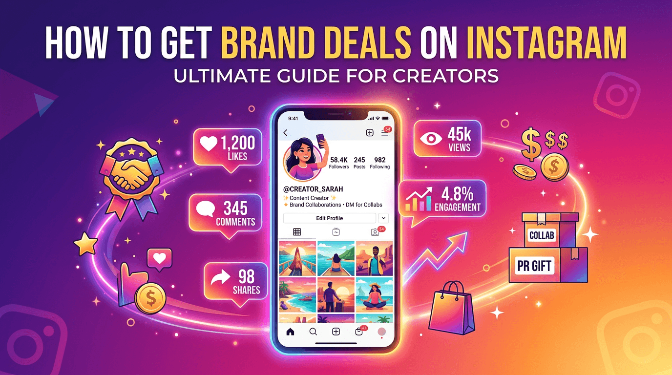 How to Get Brand Deals on Instagram in 2026