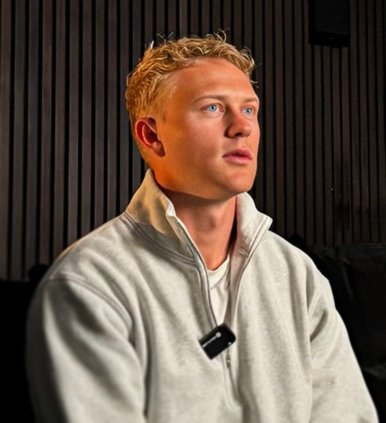 Owen Nurminen creator portrait in studio