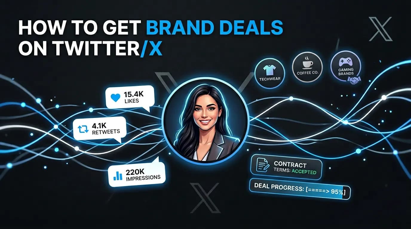 How to Get Brand Deals on Twitter (X) in 2026