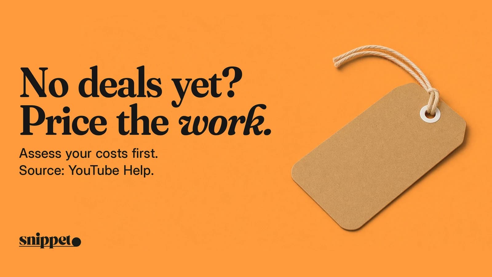 How to Price Your First Brand Deal With No Past Deals